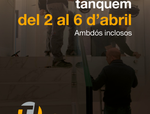 Tanquem per Setmana Santa